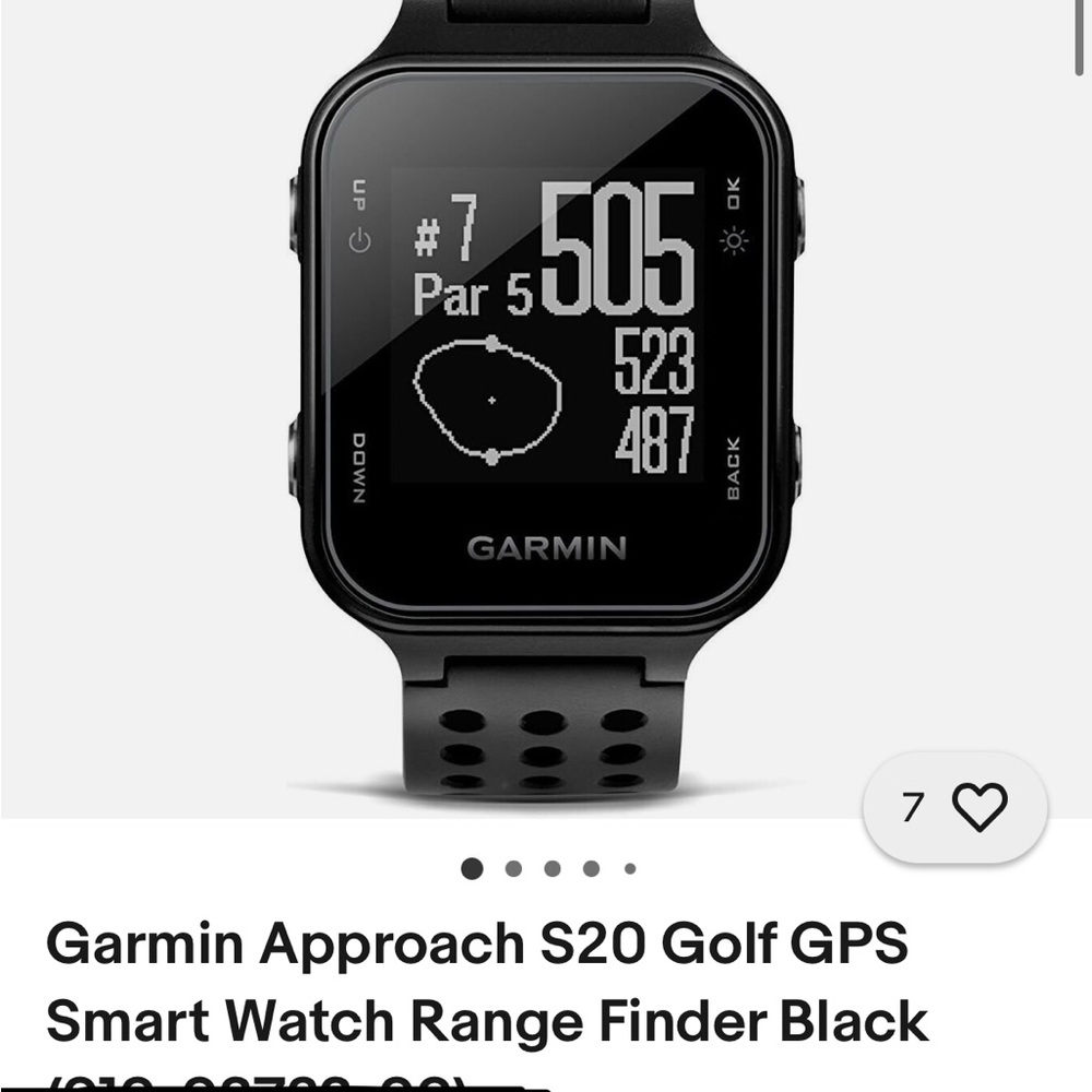 Garmin Approach S20 watch